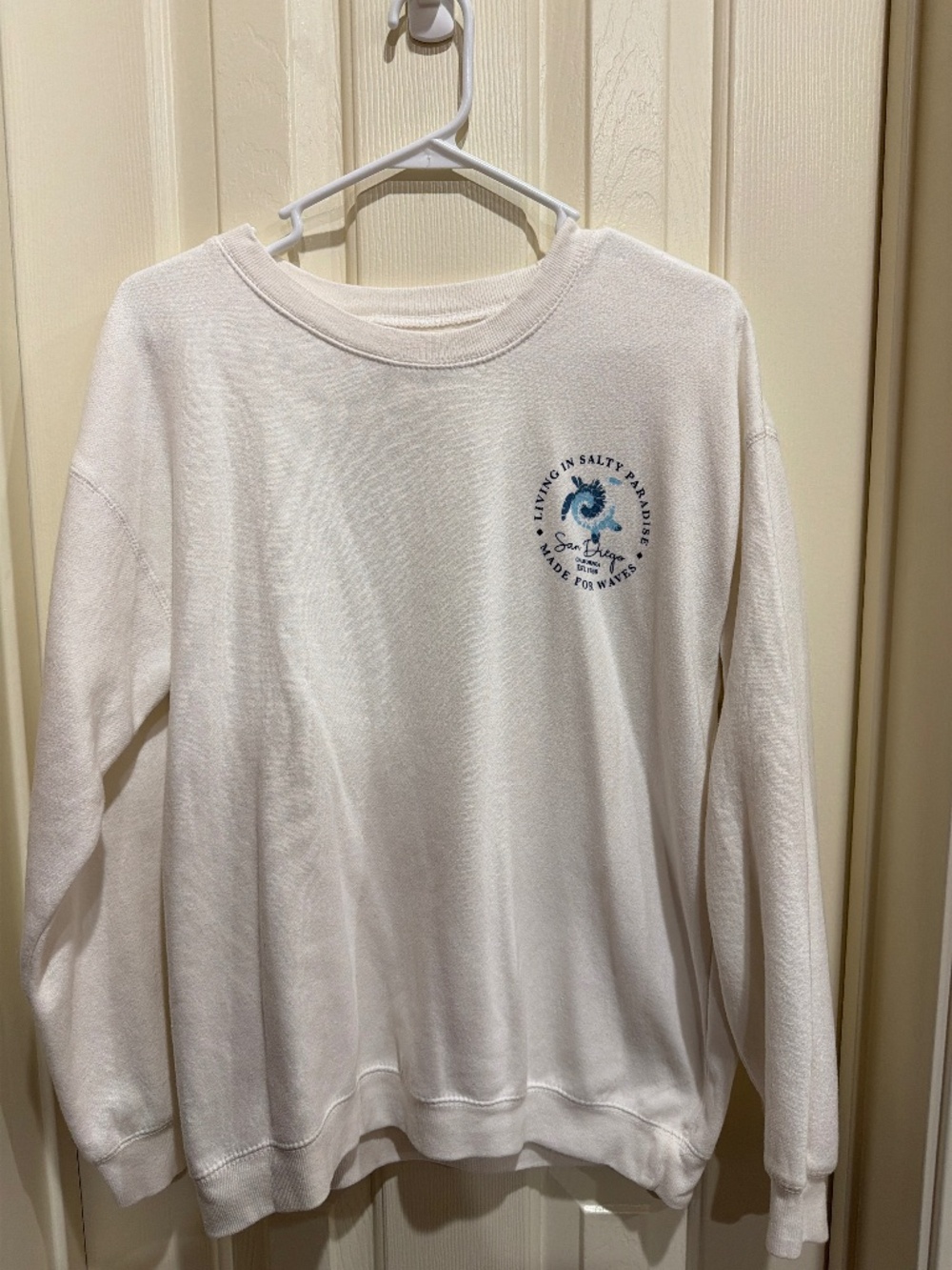 Ocean Drive Living in Salty Paradise San Diego Sweatshirt